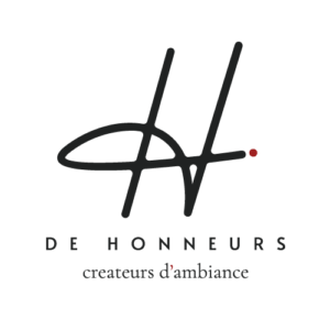 LOGO DE HONNEURS CHARCOAL THIN De Honneurs - Catering Nijmegen